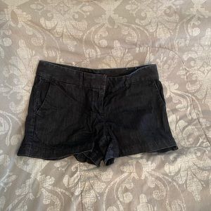Loft dark denim shorts